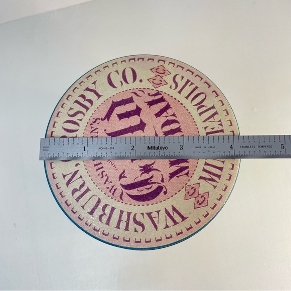 Gold Medal Flour Tin General Mills Vintage Round Tin with lid - Picture 10 of 11